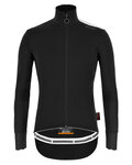 SANTINI Cycling winter set with jacket - VEGA XTREME WINTER  - grey/black