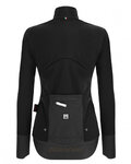 SANTINI Cycling thermal jacket - VEGA EXTREME LADY - black
