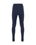 SANTINI Cycling long trousers withot bib - ALBA WINTER LADY - blue