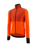SANTINI Cycling thermal jacket - VEGA ABSOLUTE - orange