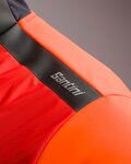 SANTINI Cycling thermal jacket - VEGA ABSOLUTE - orange