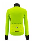 SANTINI Cycling thermal jacket - VEGA ABSOLUTE - green