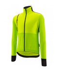 SANTINI Cycling thermal jacket - VEGA ABSOLUTE - green
