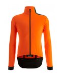 SANTINI Cycling thermal jacket - VEGA MULTI - orange