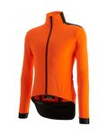 SANTINI Cycling thermal jacket - VEGA MULTI - orange