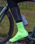 SANTINI Cycling shoe covers - ADAPT - green