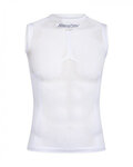 SANTINI Cycling sleeve less t-shirt - MESH - white