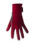 SANTINI Cycling long-finger gloves - VEGA - red