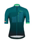 SANTINI Cycling short sleeve jersey - LA VUELTA 2019 - green/blue