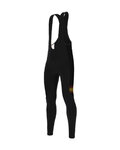 SANTINI Cycling long bib trousers - LA VUELTA '20 WINTER - black