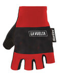 SANTINI Cycling fingerless gloves - LA VUELTA 2020 - red/black