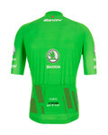 SANTINI Cycling short sleeve jersey - LA VUELTA 2020 - green