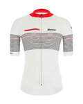 SANTINI Cycling short sleeve jersey - LA VUELTA 2020 - white
