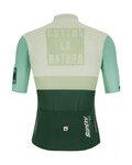 SANTINI Cycling short sleeve jersey - LA VUELTA 2021 - green
