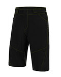 SANTINI Cycling shorts without bib - SELVA MTB - black/green