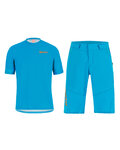SANTINI Cycling MTB set - SASSO MTB  - turquoise