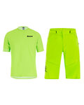 SANTINI Cycling MTB set - SASSO MTB - green