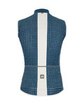 SANTINI Cycling gilet - NEBULA - blue