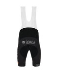 SANTINI Cycling bib shorts - TEAM SLOVAKIA 2019 - black