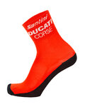 SANTINI Cyclingclassic socks - DUCATI CORSE 2019 - red