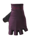 SANTINI Cycling fingerless gloves - REDUX  - bordeaux