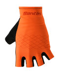 SANTINI Cycling fingerless gloves - REDUX  - orange