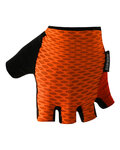 SANTINI Cycling fingerless gloves - TONO - orange