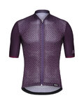 SANTINI Cycling short sleeve jersey - SLEEK 99  - bordeaux