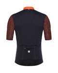 SANTINI Cycling short sleeve jersey - ORIGINE  - orange/black