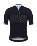 SANTINI Cycling short sleeve jersey - REDUX - black