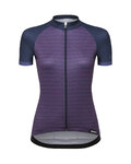 SANTINI Cycling short sleeve jersey - RITMO LADY  - blue