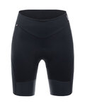 SANTINI Cycling shorts without bib - ALBA WINTER - black