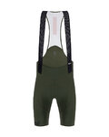 SANTINI Cycling bib shorts - TONO PURO - green