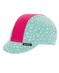SANTINI Cycling hat - GIADA HIP - pink/turquoise