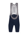 SANTINI Cycling bib shorts - KARMA DELTA - blue