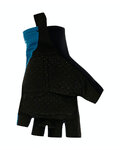 SANTINI Cycling fingerless gloves - ISTINTO - blue