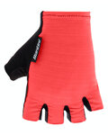 SANTINI Cycling fingerless gloves - CUBO - pink