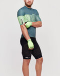 SANTINI Cycling short sleeve jersey - TONO FRECCIA - green