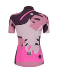 SANTINI Cycling short sleeve jersey - GIADA MAUI LADY - multicolour/pink