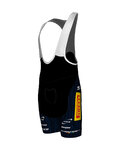 SANTINI Cycling bib shorts - TREK PIRELLI 2021 - black
