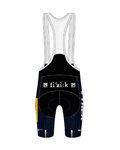 SANTINI Cycling bib shorts - TREK PIRELLI 2021 - black