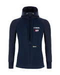 SANTINI hoodie - TREK SEGAFREDO 2021 - blue