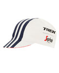 SANTINI Cycling hat - TREK SEGAFREDO 2021 - white/blue