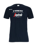 SANTINI Cycling short sleeve t-shirt - TREK SEGAFREDO 2021 - blue
