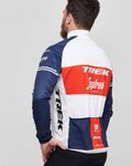 SANTINI Cycling windproof jacket - TREK SEGAFREDO 2021 - red/white/blue