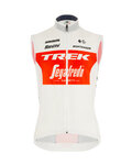 SANTINI Cycling gilet - TREK SEGAFREDO 2021 - white/red