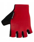 SANTINI Cycling fingerless gloves - CUBO  - red
