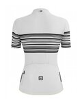 SANTINI Cycling short sleeve jersey and shorts - TONO PROFILO LADY - green/white/black