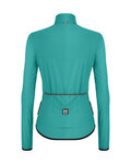 SANTINI Cycling windproof jacket - NEBULA PURO LADY - blue