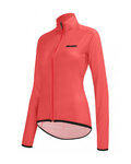 SANTINI Cycling windproof jacket - NEBULA PURO LADY - pink